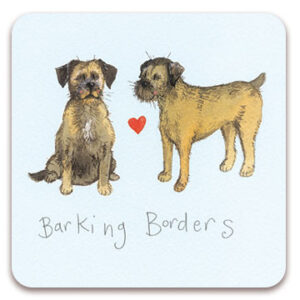 Barking Borders Dog Coaster