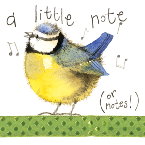 little Blue Little Tit Note Card