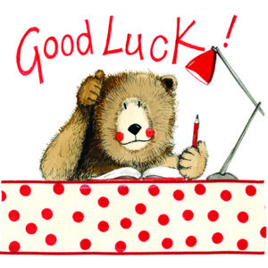 little Lucky Bear Good luck Card
