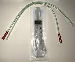 Lamb Feeding Tube and Syringe