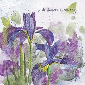 Irises - sympathy