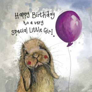 little Sunshine Little Girl Birthday Card